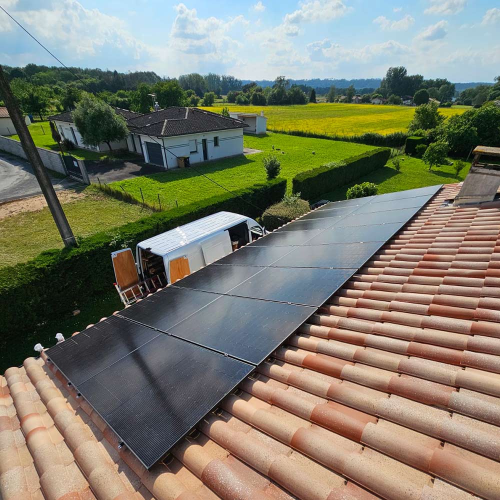 Installation de panneau solaire Bordeaux, Libourne, Périgueux, Air Energie.