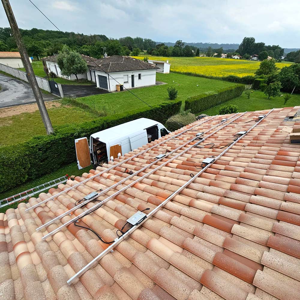 Installation de panneau solaire Bordeaux, Libourne, Périgueux, Air Energie.